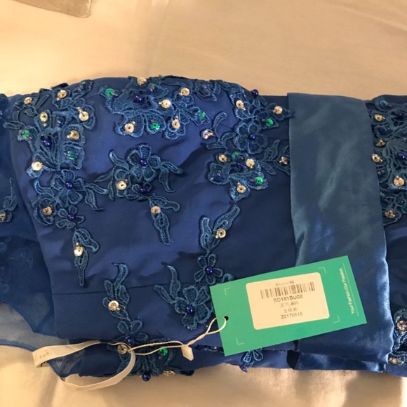 Formal evening gown Prom Bridesmaid dress - Picture 7 of 9